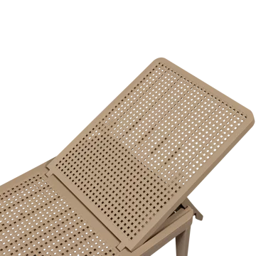 Solstol Jinte Utomhus - Sand - Utemöbler & utemiljö - Utestol & trädgårdsstol - Solsäng & solvagn