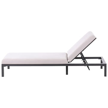 Solstol Lariano - Beige, svart - Utemöbler & utemiljö - Utestol & trädgårdsstol - Solstol