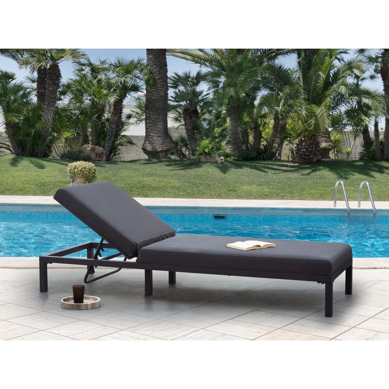 Solstol Lariano - Grå - Utemöbler & utemiljö - Utestol & trädgårdsstol - Solstol