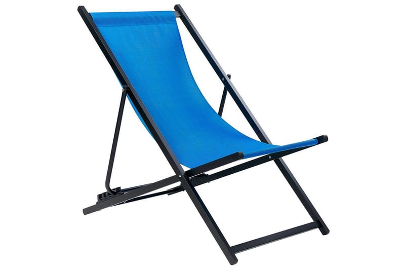 Solstol Locri Ii - Blå, Svart - Utemöbler & utemiljö - Utestol & trädgårdsstol - Solstol