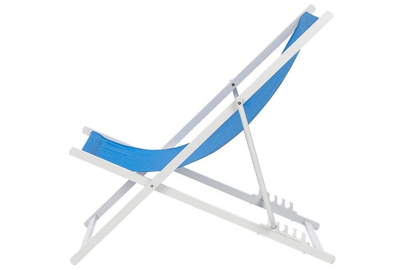 Solstol Locri Ii - Blå, Vit - Utemöbler & utemiljö - Utestol & trädgårdsstol - Solstol