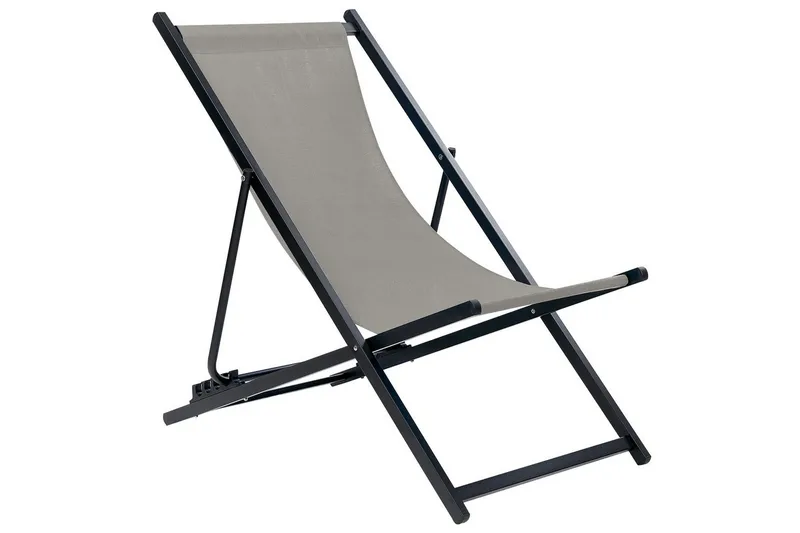 Solstol Locri Ii, Grå, svart