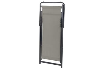 Solstol Locri Ii - Grå, svart - Utemöbler & utemiljö - Utestol & trädgårdsstol - Solstol