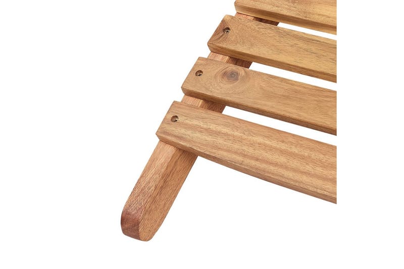 Solstol Luino - Ljus trä, grå - Utemöbler & utemiljö - Utestol & trädgårdsstol - Solsäng & solvagn