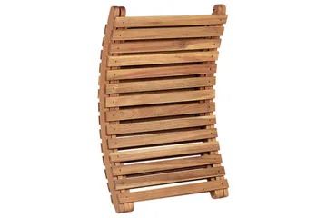 Solstol Luino - Ljus trä, vit - Utemöbler & utemiljö - Utestol & trädgårdsstol - Solsäng & solvagn