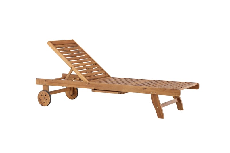 Luzon Solstol 200x63 cm - Brun - Utemöbler & utemiljö - Utestol & trädgårdsstol - Solstol