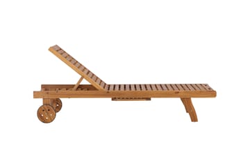 Luzon Solstol 200x63 cm - Brun - Utemöbler & utemiljö - Utestol & trädgårdsstol - Solstol