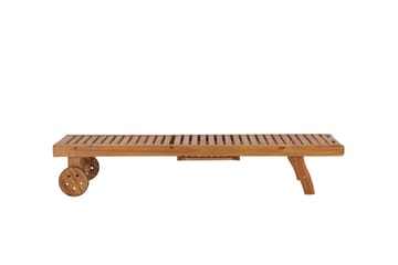 Luzon Solstol 200x63 cm - Brun - Utemöbler & utemiljö - Utestol & trädgårdsstol - Solstol