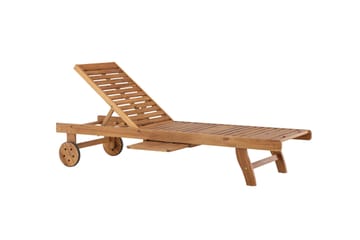 Luzon Solstol 200x63 cm - Brun - Utemöbler & utemiljö - Utestol & trädgårdsstol - Solstol