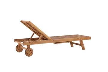 Luzon Solstol 200x63 cm - Brun - Utemöbler & utemiljö - Utestol & trädgårdsstol - Solstol