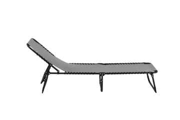 Majken Solstol 60x190 cm - Grå - Utemöbler & utemiljö - Utestol & trädgårdsstol - Solstol