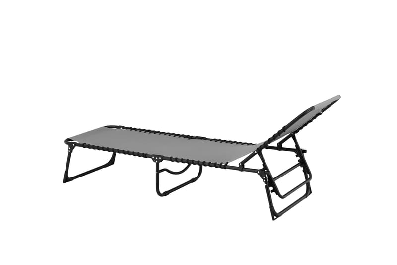 Majken Solstol 60x190 cm - Grå - Utemöbler & utemiljö - Utestol & trädgårdsstol - Solstol