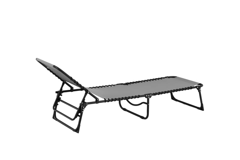 Majken Solstol 60x190 cm - Grå - Utemöbler & utemiljö - Utestol & trädgårdsstol - Solstol