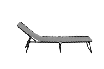 Majken Solstol 60x190 cm - Grå - Utemöbler & utemiljö - Utestol & trädgårdsstol - Solstol