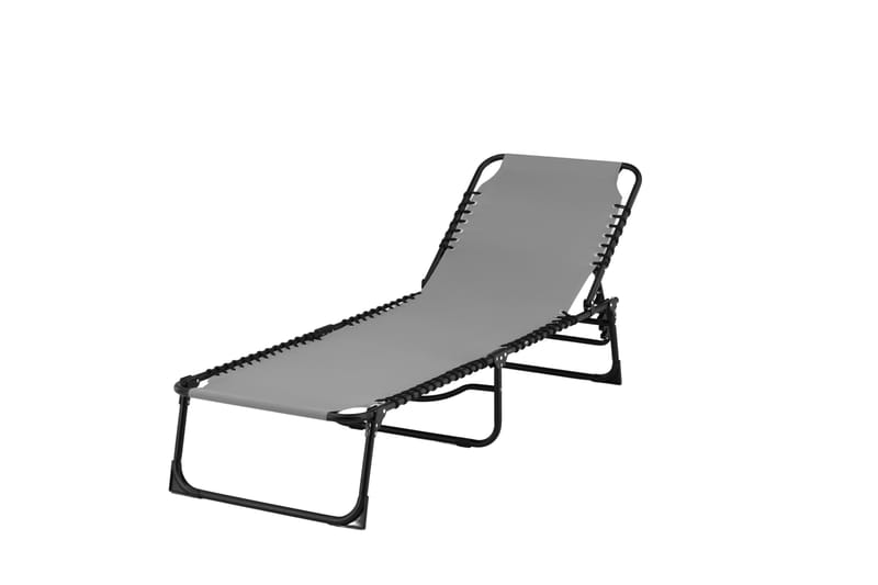 Majken Solstol 60x190 cm - Grå - Utemöbler & utemiljö - Utestol & trädgårdsstol - Solstol
