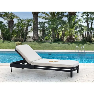 Solstol med dyna Nettuno - Utemöbler & utemiljö - Utestol & trädgårdsstol - Solstol