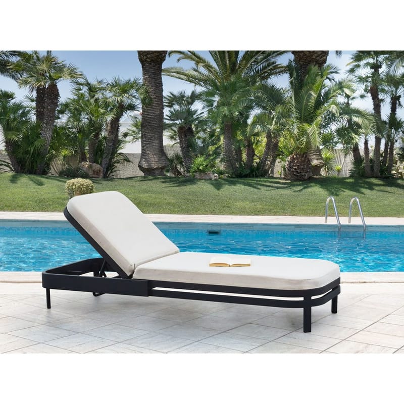 Solstol med dyna Nettuno - Utemöbler & utemiljö - Utestol & trädgårdsstol - Solstol