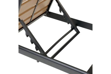 Solstol Nardo - Ljus trä, svart - Utemöbler & utemiljö - Utestol & trädgårdsstol - Solsäng & solvagn