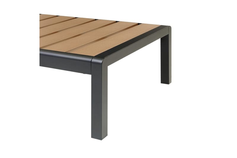 Solstol Nardo - Ljus trä, svart - Utemöbler & utemiljö - Utestol & trädgårdsstol - Solsäng & solvagn