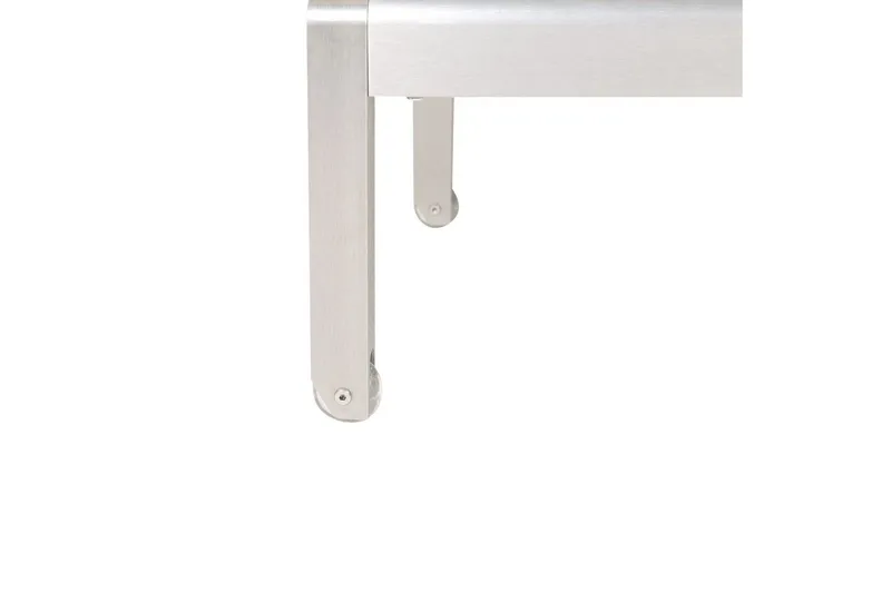 Solstol Nardo - Svart, Silver - Utemöbler & utemiljö - Utestol & trädgårdsstol - Solsäng & solvagn