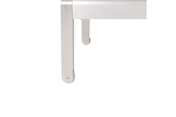 Solstol Nardo - Svart, Silver - Utemöbler & utemiljö - Utestol & trädgårdsstol - Solsäng & solvagn