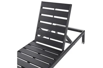 Solstol Nardo - Svart - Utemöbler & utemiljö - Utestol & trädgårdsstol - Solsäng & solvagn