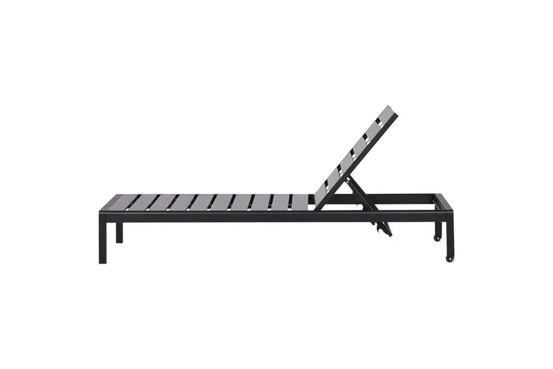 Solstol Nardo - Svart - Utemöbler & utemiljö - Utestol & trädgårdsstol - Solsäng & solvagn