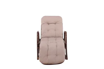 Nella Solstol 67x177 cm - Brun - Utemöbler & utemiljö - Utestol & trädgårdsstol - Solstol