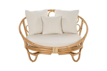 Solstol Rossano - Naturligt, beige - Utemöbler & utemiljö - Utestol & trädgårdsstol - Utefåtölj & loungefåtölj
