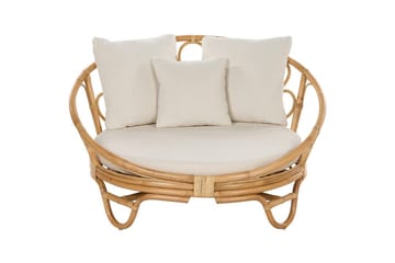 Solstol Rossano - Naturligt, beige - Utemöbler & utemiljö - Utestol & trädgårdsstol - Utefåtölj & loungefåtölj