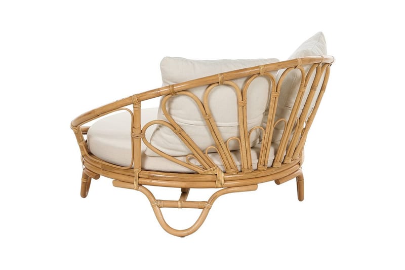 Solstol Rossano - Naturligt, beige - Utemöbler & utemiljö - Utestol & trädgårdsstol - Utefåtölj & loungefåtölj