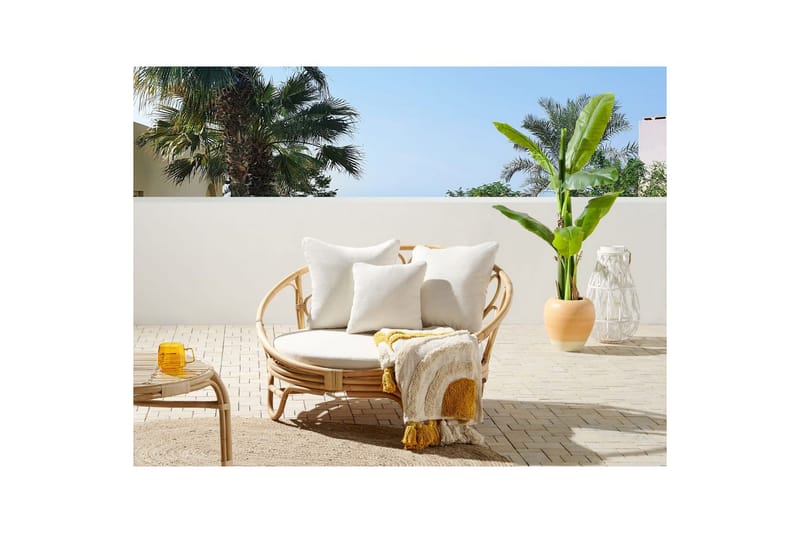 Solstol Rossano - Naturligt, beige - Utemöbler & utemiljö - Utestol & trädgårdsstol - Utefåtölj & loungefåtölj