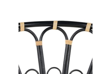 Solstol Rossano - Svart, beige - Utemöbler & utemiljö - Utestol & trädgårdsstol - Utefåtölj & loungefåtölj