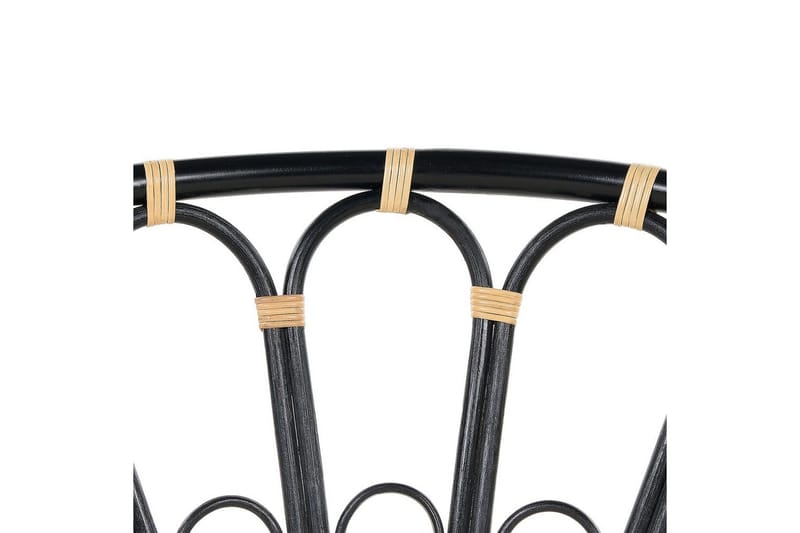 Solstol Rossano - Svart, beige - Utemöbler & utemiljö - Utestol & trädgårdsstol - Utefåtölj & loungefåtölj