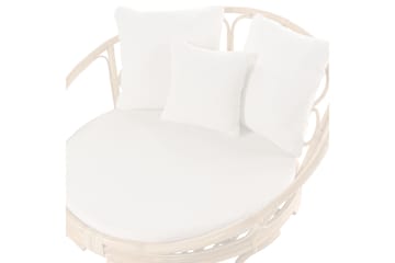 Solstol set om 2 Rossano - Naturligt, beige - Utemöbler & utemiljö - Utestol & trädgårdsstol - Utefåtölj & loungefåtölj