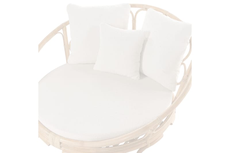 Solstol set om 2 Rossano - Naturligt, beige - Utemöbler & utemiljö - Utestol & trädgårdsstol - Utefåtölj & loungefåtölj