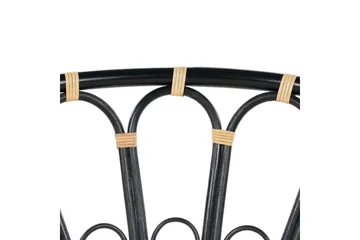 Solstol set om 2 Rossano - Svart, beige - Utemöbler & utemiljö - Utestol & trädgårdsstol - Utefåtölj & loungefåtölj