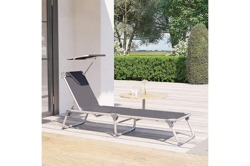 Solstol Songmics 193 cm - Songmics - Utemöbler & utemiljö - Utestol & trädgårdsstol - Solstol