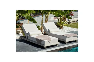 Solstol Taharoa Beige - Beige - Utemöbler & utemiljö - Loungemöbler - Solbädd