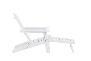 Solstol Tropea Utomhus - vit - Utemöbler & utemiljö - Utestol & trädgårdsstol - Solstol