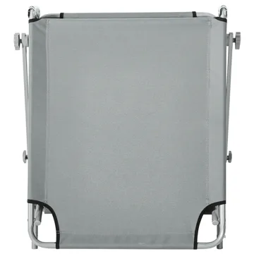 Solstol utomhus Foligno Stål - Grå/Silver - Utemöbler & utemiljö - Utestol & trädgårdsstol - Solsäng & solvagn