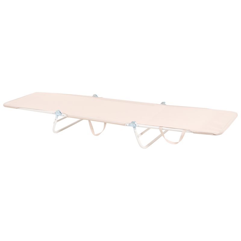 Solstol utomhus Kastoria - Beige/Vit - Utemöbler & utemiljö - Utestol & trädgårdsstol - Solsäng & solvagn