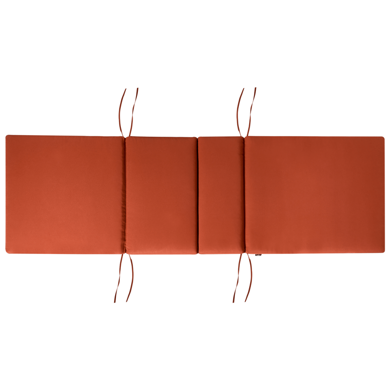 Solstol utomhus med Dyna Amantea Premium Akaciaträ - Brun/Röd - Utemöbler & utemiljö - Utestol & trädgårdsstol - Solsäng & solvagn