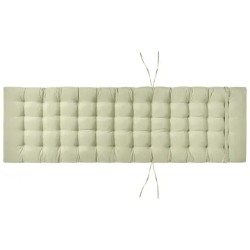 Solstol utomhus med Dyna Cesana Premium Akaciaträ - Brun/Grön - Utemöbler & utemiljö - Utestol & trädgårdsstol - Solsäng & solvagn