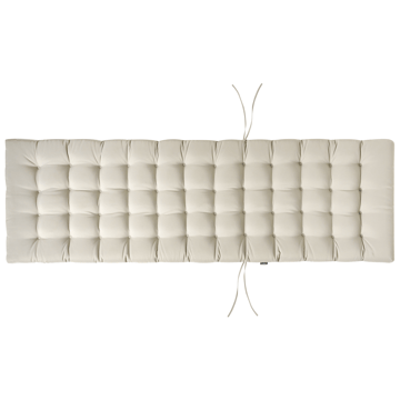 Solstol utomhus med Dyna Cesana Premium Akaciaträ - Brun/Beige - Utemöbler & utemiljö - Utestol & trädgårdsstol - Solsäng & solvagn
