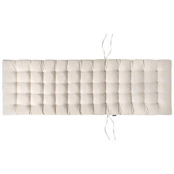 Solstol utomhus med Dyna Cesana Premium Akaciaträ - Brun/Beige - Utemöbler & utemiljö - Utestol & trädgårdsstol - Solsäng & solvagn