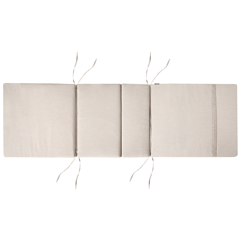 Solstol utomhus med Dyna Java Premium Akaciaträ - Brun/Ljusbeige - Utemöbler & utemiljö - Utestol & trädgårdsstol - Solsäng & solvagn