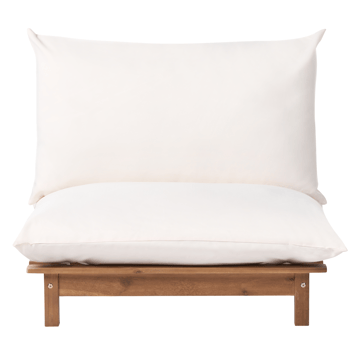 Solstol utomhus med Dyna Suno Akaciaträ - Brun/Beige - Utemöbler & utemiljö - Utestol & trädgårdsstol - Solstol