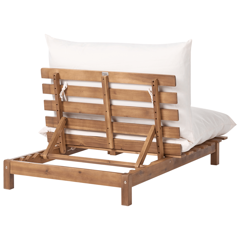 Solstol utomhus med Dyna Suno Akaciaträ - Brun/Beige - Utemöbler & utemiljö - Utestol & trädgårdsstol - Solstol