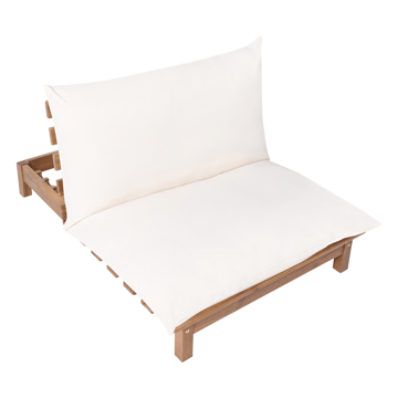 Solstol utomhus med Dyna Suno Akaciaträ - Brun/Beige - Utemöbler & utemiljö - Utestol & trädgårdsstol - Solstol